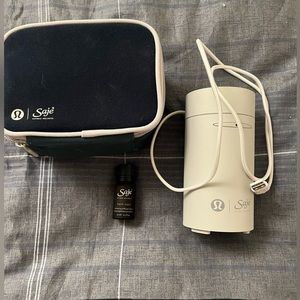 Lululemon/Saje chargeable diffuser